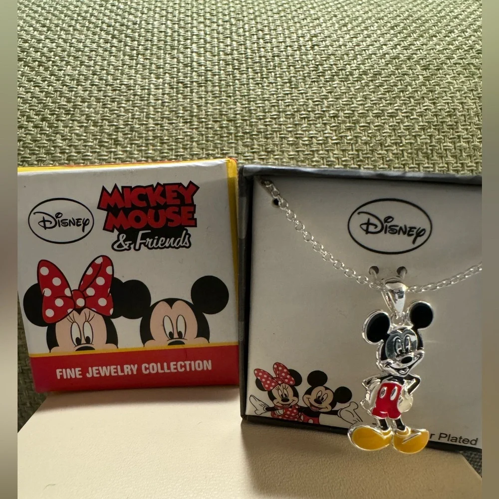 Disney Necklace, Mickey Mouse fine jewelry collection new inbox